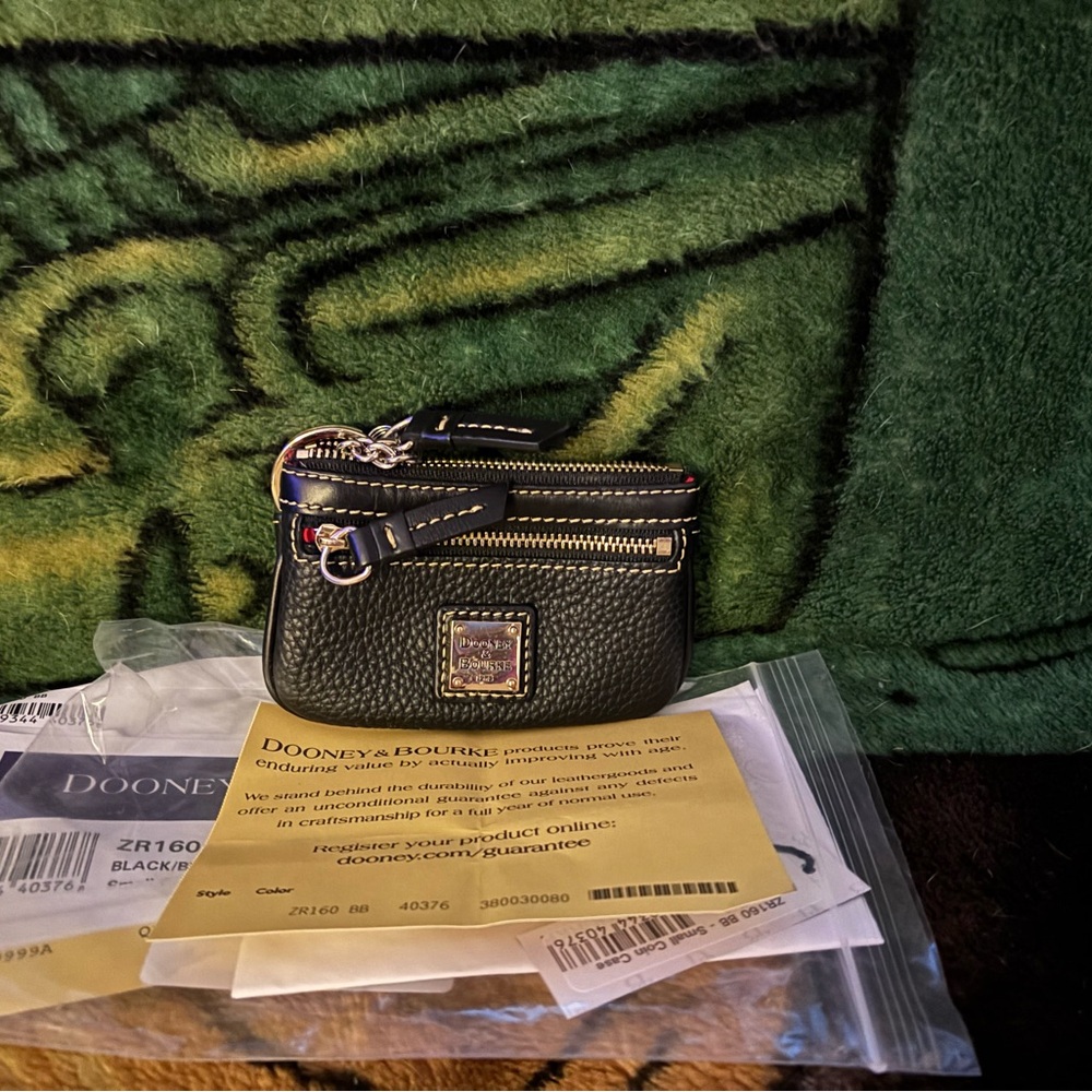 Dooney & Bourke Black Leather Wallet